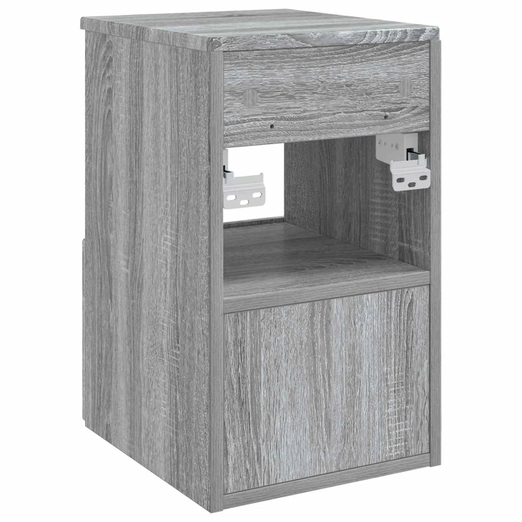 Mobile da Bagno | Armadio da bagno Sonoma grigio 30 x 35 x 50 cm
