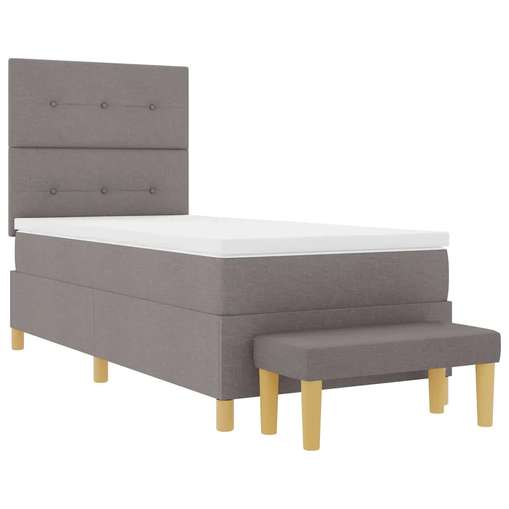 Letto a molle con cuscino Talpa 200 x 80 cm Tessuto 3344258