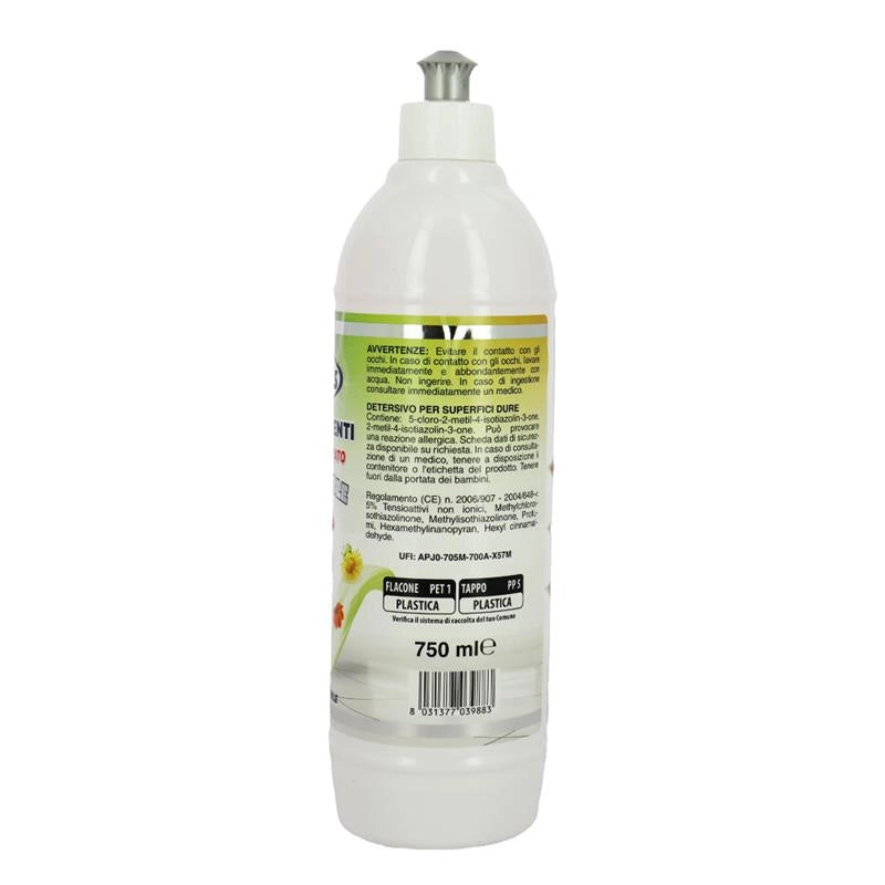 MAURY'S LAVAPAVIMENTI SUPERPROFUMATO SQUEEZABLE 750ML, SET 3PZ FLOREALE