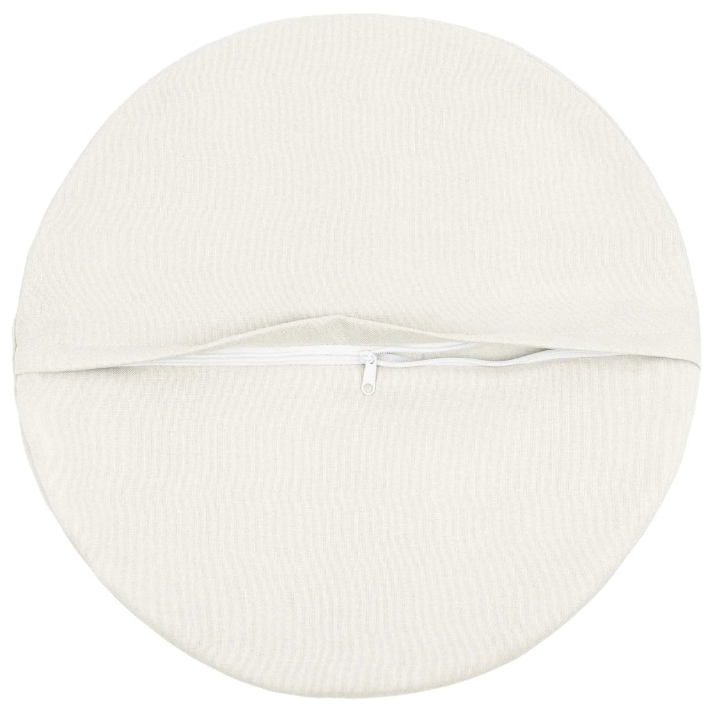 Cuscino con cuscino HEERLEN 2 pz Bianco Tessuto 928681