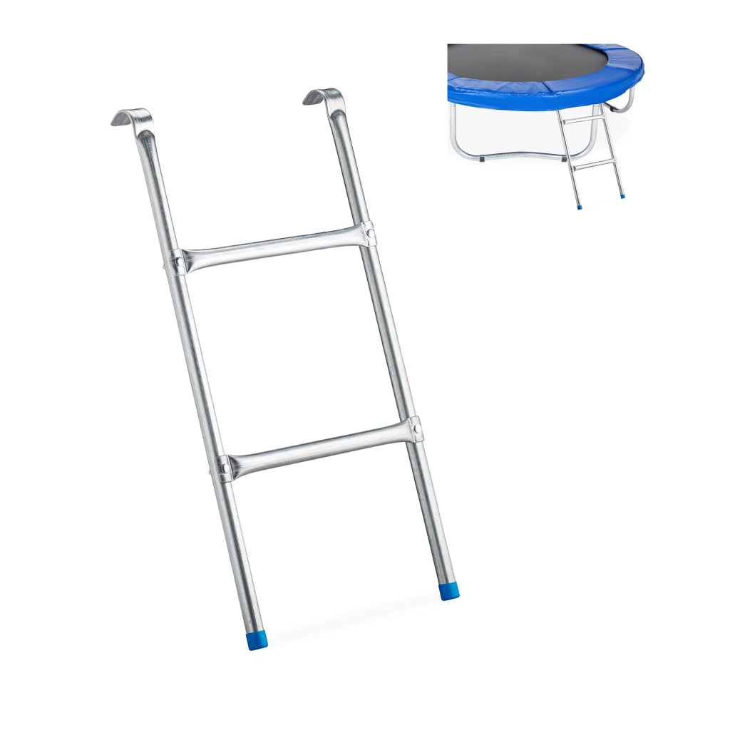 Scala di sicurezza per tappeto elastico facile da appendere 97 x 38 x 6 cm in acciaio argentato 13_0005605