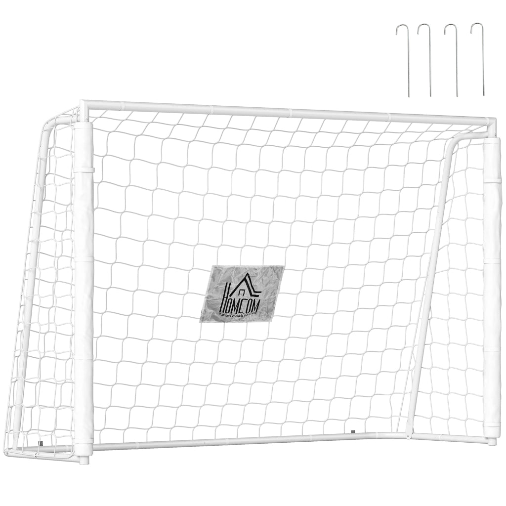Porta da calcio per bambini ¨C zephmum ¨C 186x123cm bianco