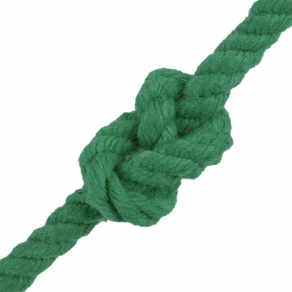 Corda di Cotone 8 mm 25 m Verde 100% Cotone 42011951