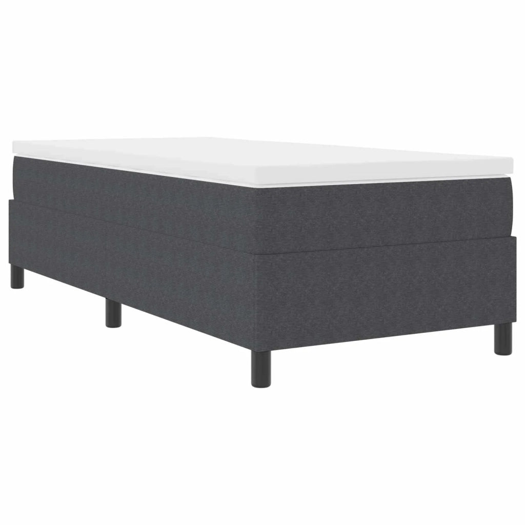 Struttura letto piattaforma Grigio scuro 90 x 200 cm 3337388