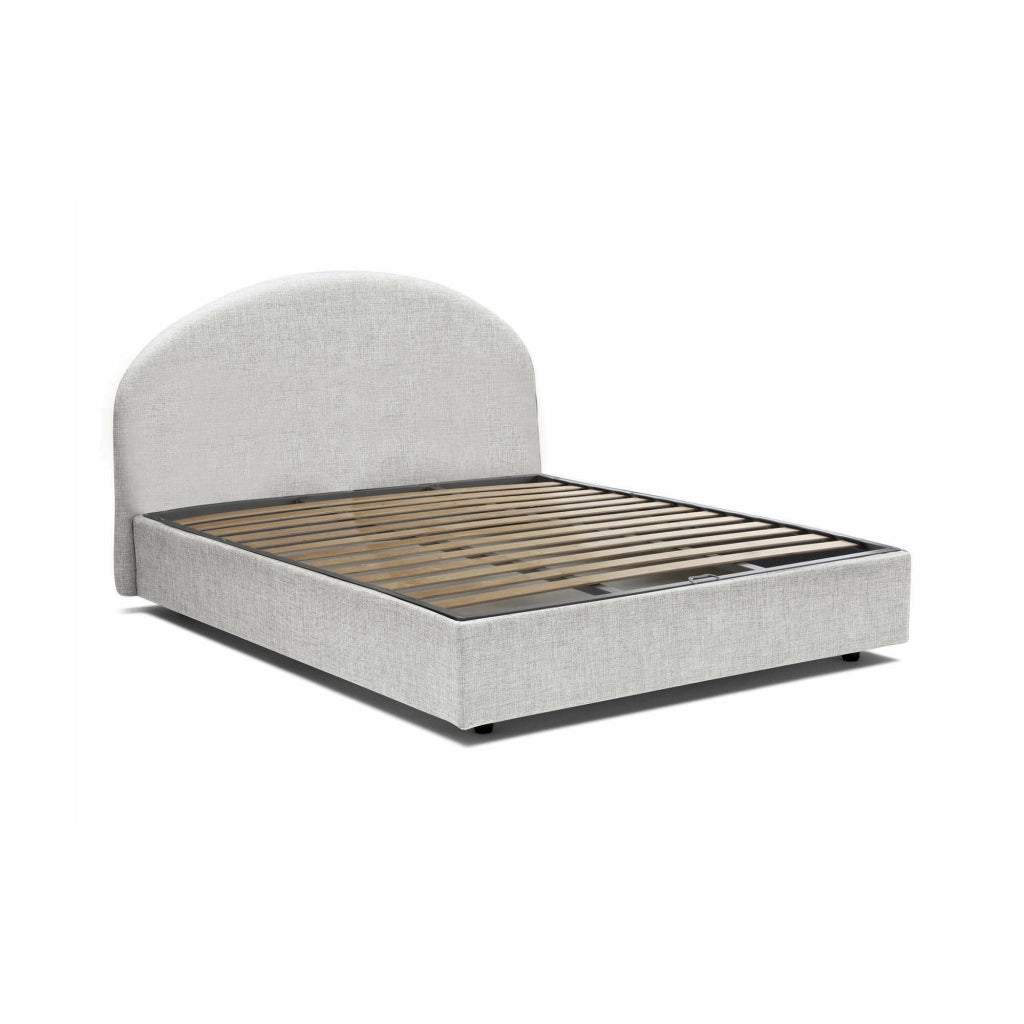 Akis, Letto Piazza e Mezza Sfoderabile Made in Italy, Bianco