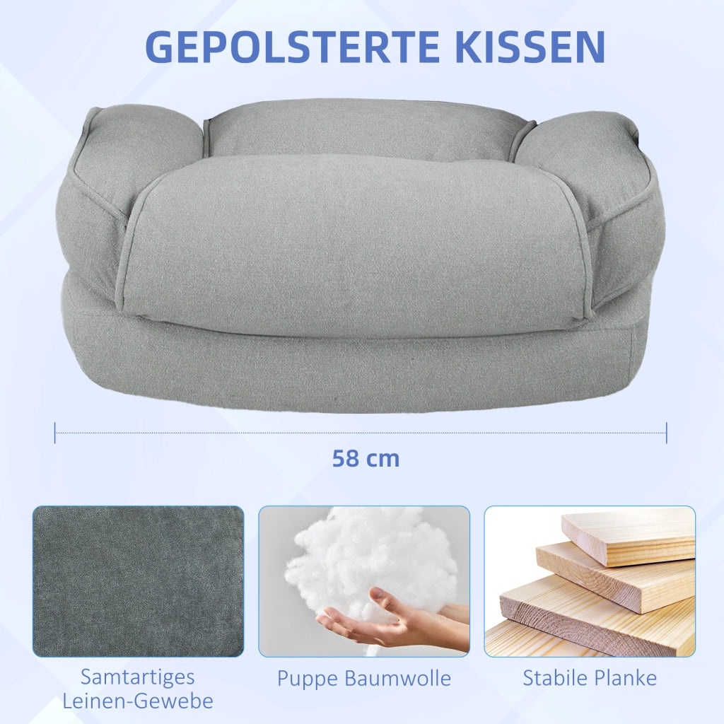 Sedia da ufficio ergonomica per carichi pesanti, poltrona direzionale regolabile con ruote, portata 200 kg, in tessuto grigio chiaro
