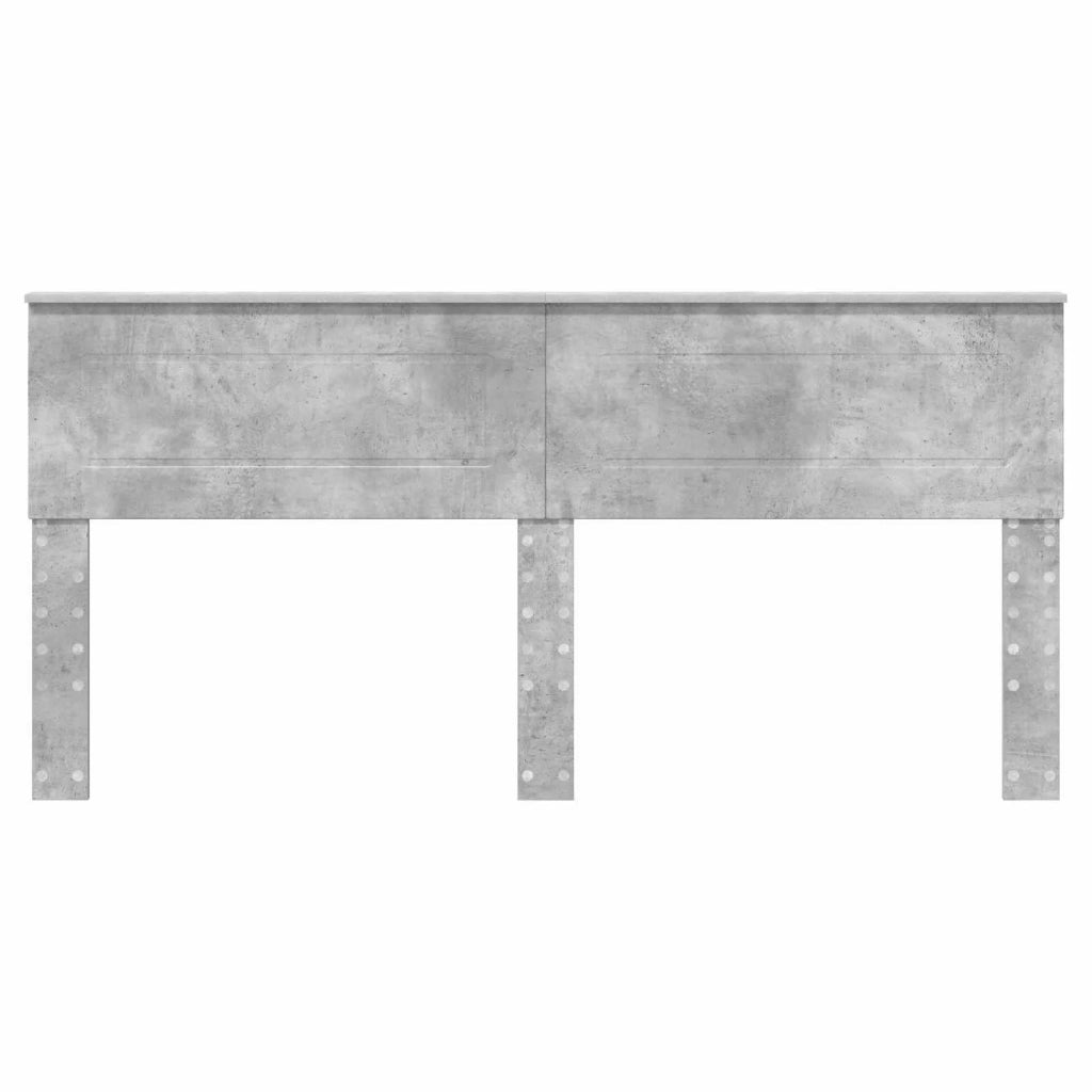 Testiera Grigio cemento Legno ingegnerizzato 888268