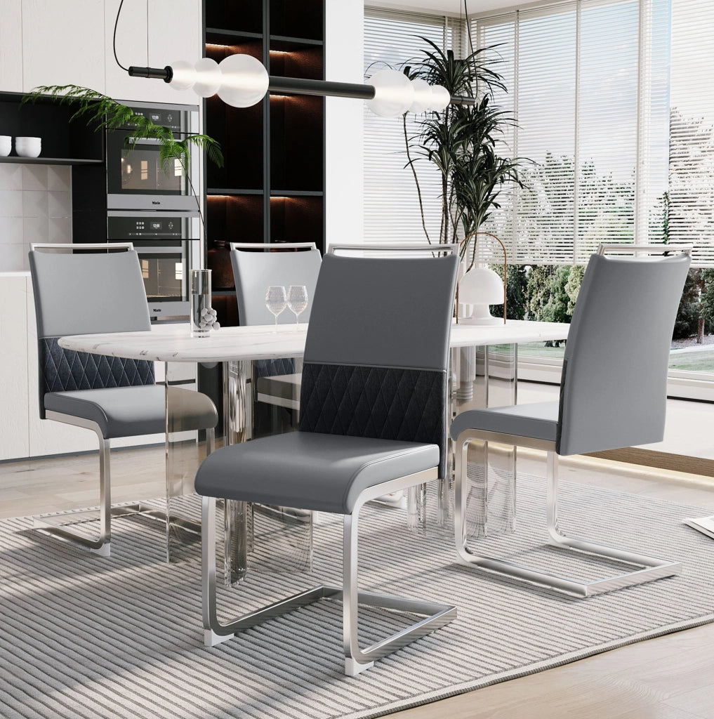 SEDIA ergonomica 42x48x95 cm grigio metallo