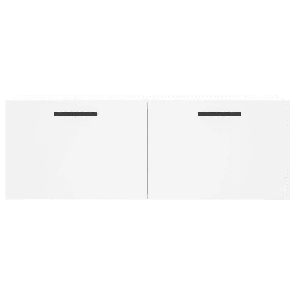 Armoire murale blanc 100x36,5x35 cm bois d'ingénierie