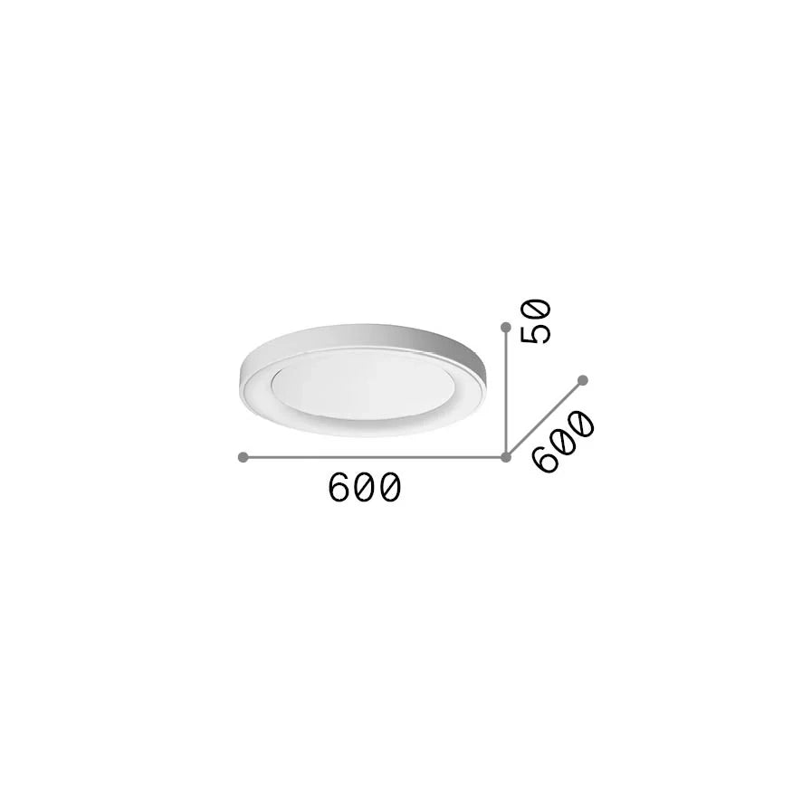 Lampadario Collezione PLANET LED 29W Luce Naturale 4000K Ottone Ideal Lux