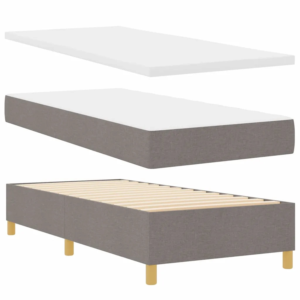 Letto a molle con materasso Talpa 80 x 200 cm Tessuto 3339501