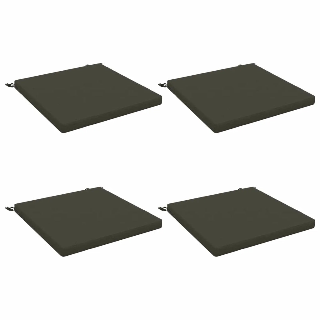 Cuscini per Seduta SOEST 4 pz 100% Poliestere Antracite 944662