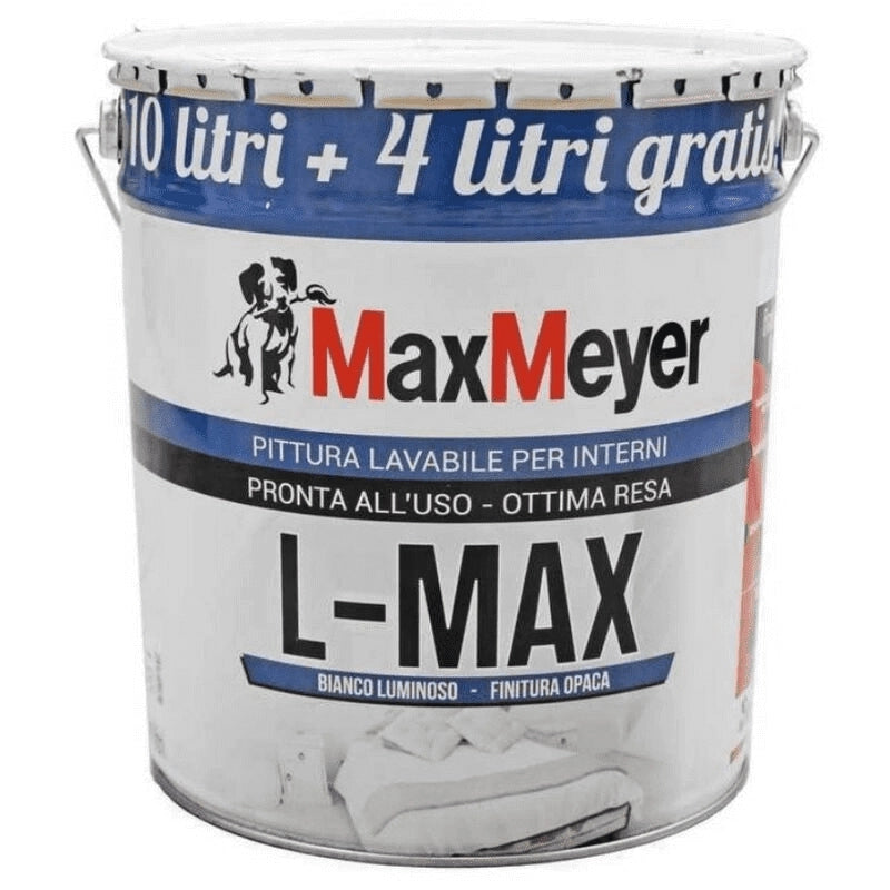 Idropittura lavabile L-Max 10+4 lt