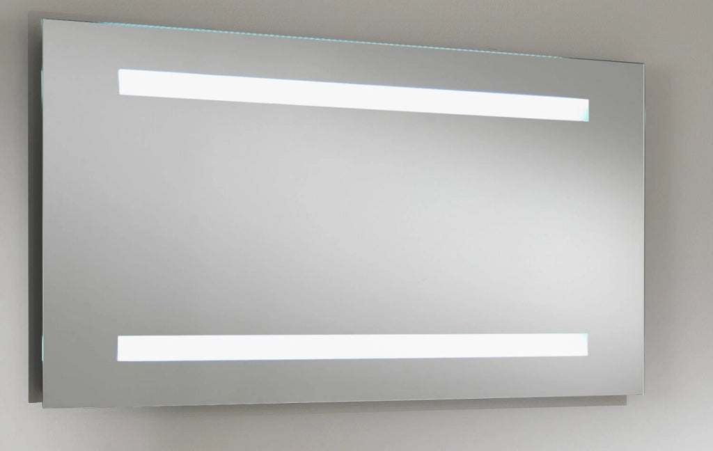 Specchio con Lampada a LED in 100x2,5x50cm TFT Opera Specchio