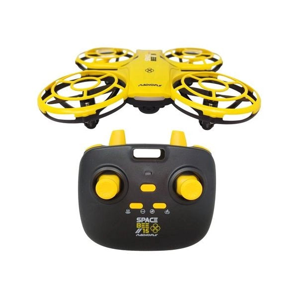 Drone ods 40045 radiofly spacebee 15 8 funzioni rc 2,4 ghz giallo
