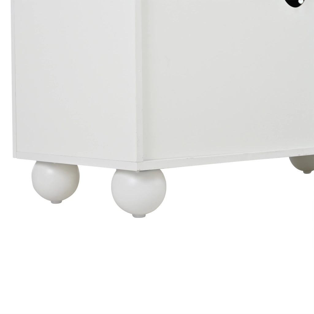 Mobile porta TV da 180 cm bianco e effetto legno