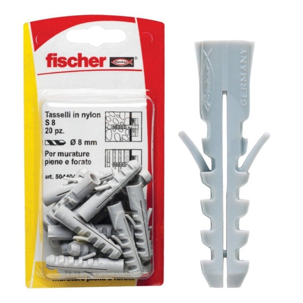 Tasselli Nylon S 5 K Set 5 Pezzi - Fischer