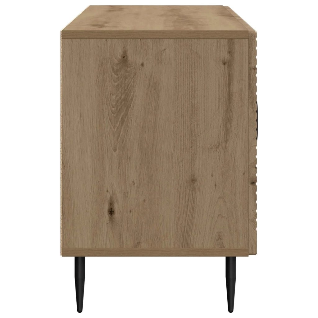 Mobile TV | Armadietto TV | Mobile Porta TV Rovere Artigianale 99 x 34,5 x 50 cm