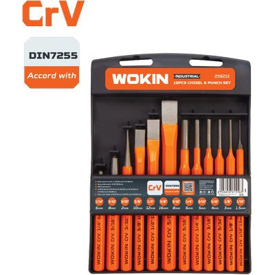 Cacciaspina Scalpelli Punzoni Kit 256212 Wokin 12 Pezzi