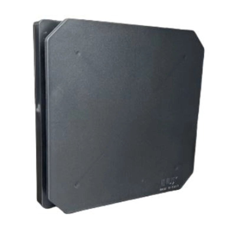 ASPIRATORE ELETTRICO LUX301  A MURO D 80 MM NERO