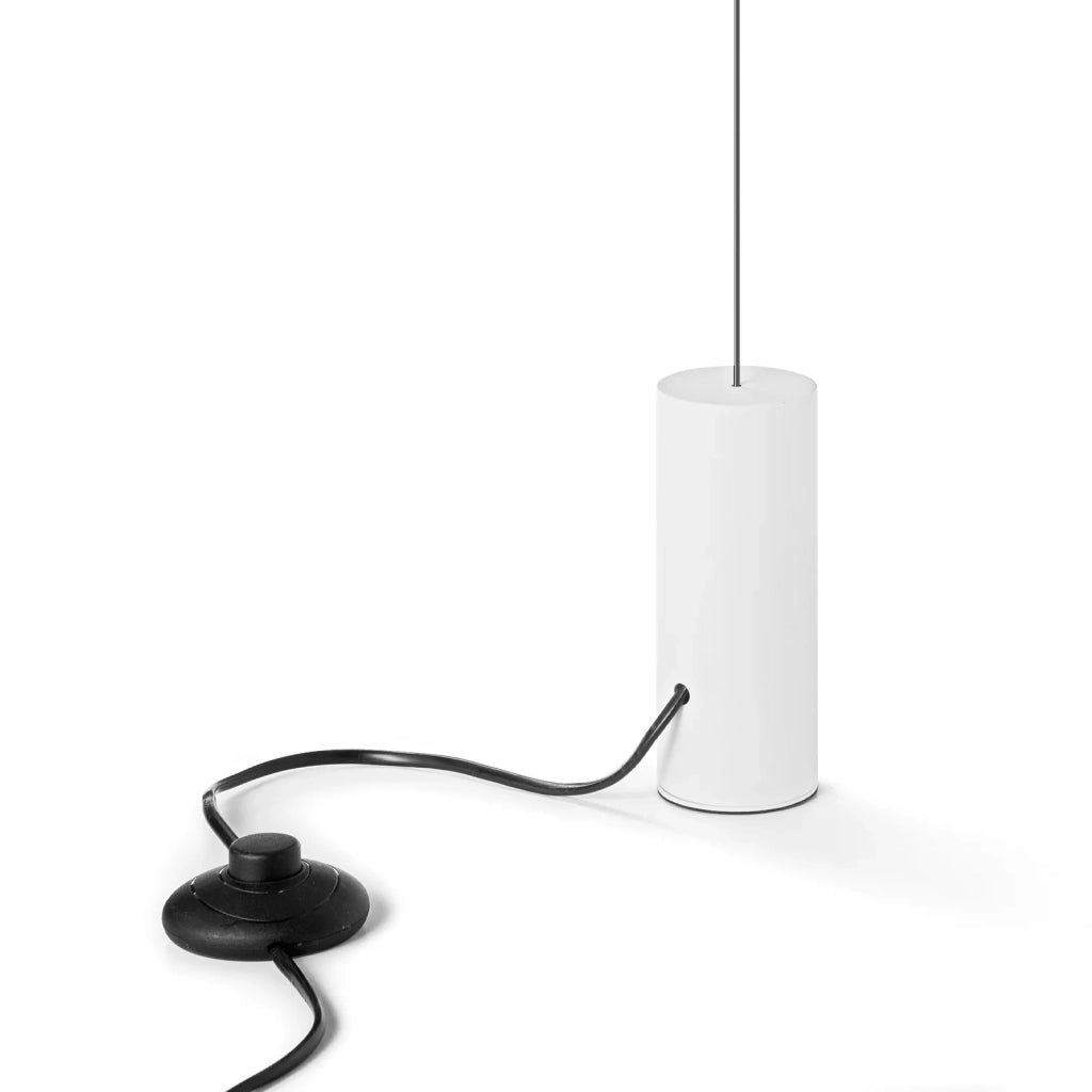 Ideal Lux Lampada terra moderna Essence 1 luce LED bianca PVC