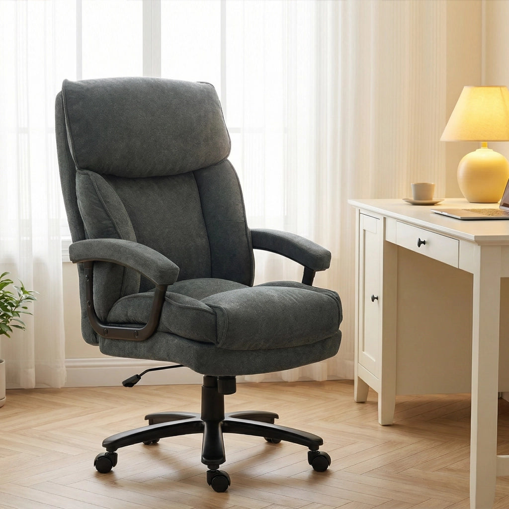 Sedia da ufficio alta ¨C zephmum ¨C grigio, 200 kg