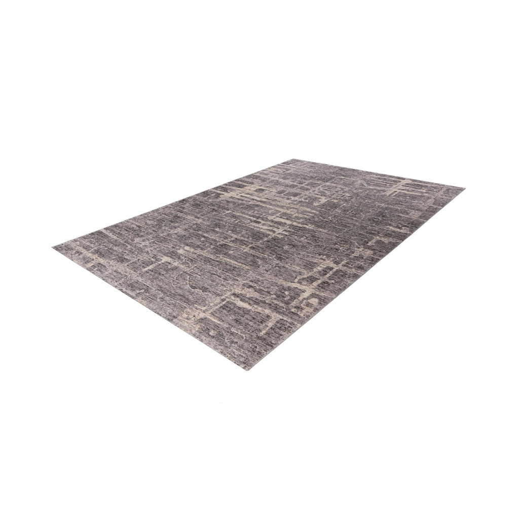 Tappeto di design artistico Jaka 325 crema e grigio