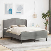 Struttura del letto Grigio Chiaro 140 x 190 cm Velluto 3415202
