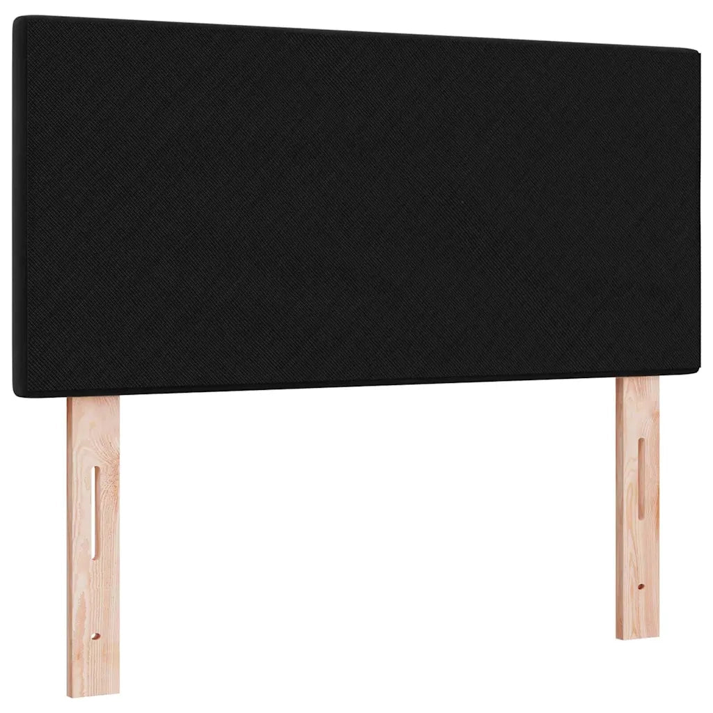 Testiera | Testata Nero 100 cm Velluto