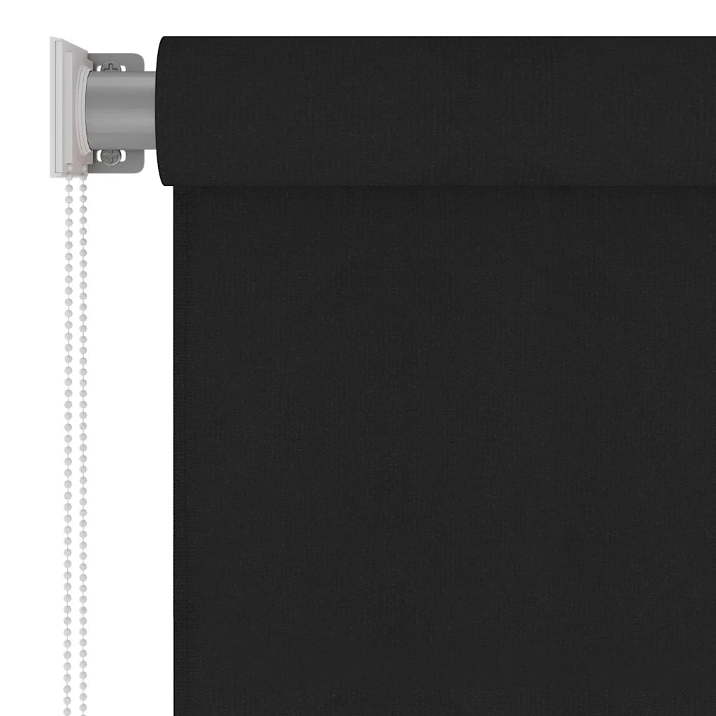 Tenda a Rullo per Esterni 185(L)x140(A) cm Nera 312945