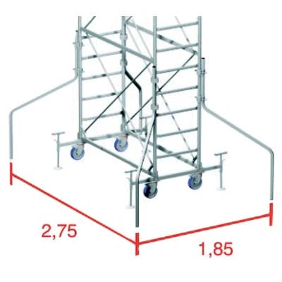 BARRE STABILIZZ X TRABATTELLO GRIM EU 75 MARCHETTI - CF=PZ 4- 1 confezioni