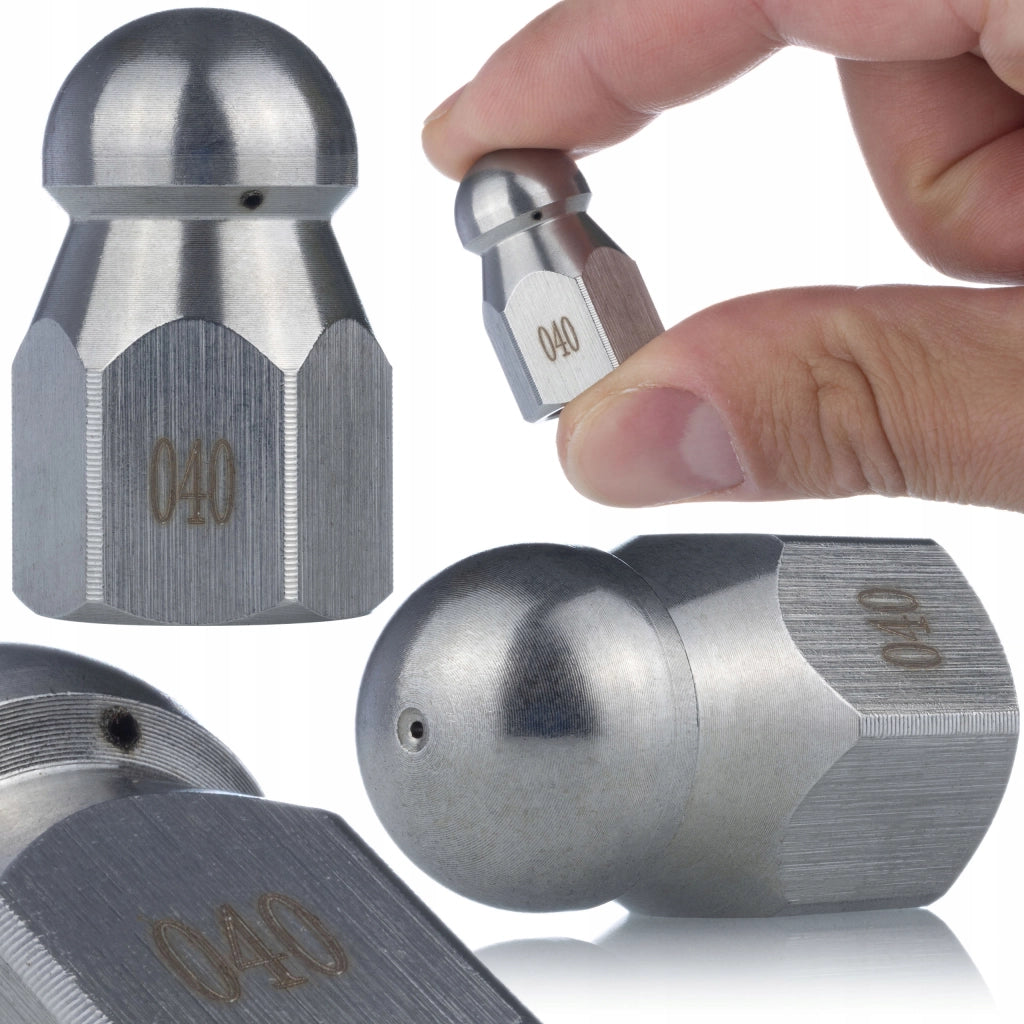 Tubo Alta Pressione 20m con Due Ugelli – Compatibile con Idropulitrice Kärcher K2-K7