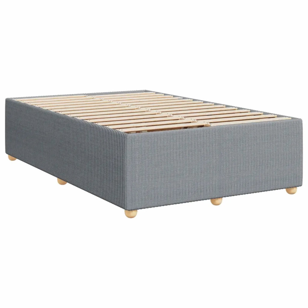 Letto box spring con materasso Grigio Chiaro 80 x 200 cm 3454270