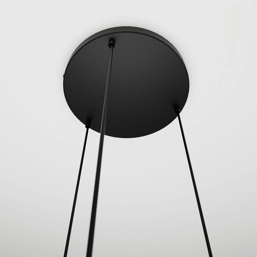 Lampadario Emibig Istar Premium 3xE27 in nero grafite