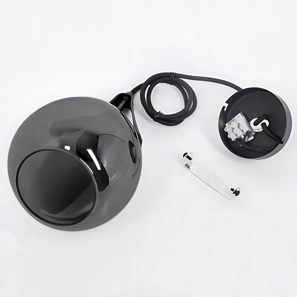 Lampada APP1774-1CP Black Grey
