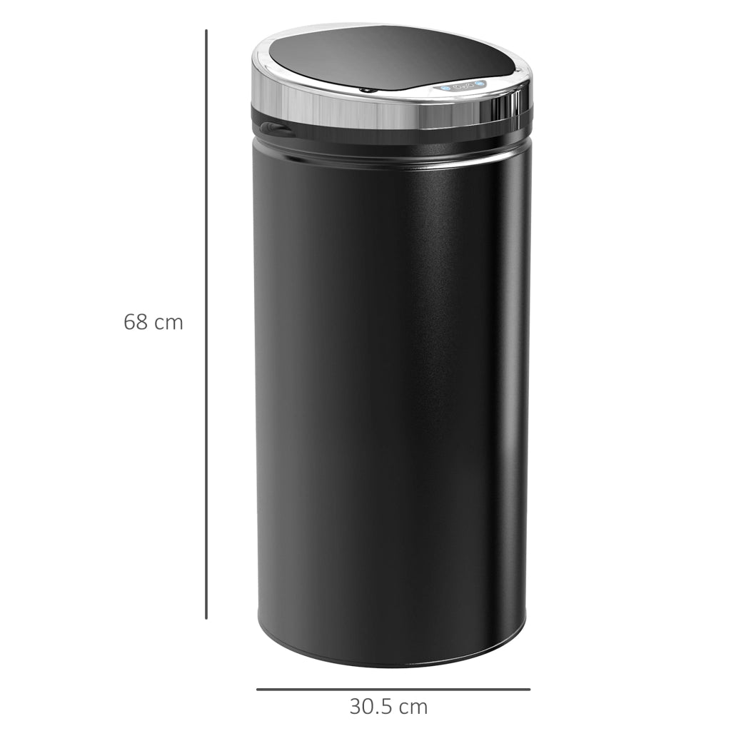 Bidone Sensore 42 L ¨C Minimal ¨C Acciaio Inox