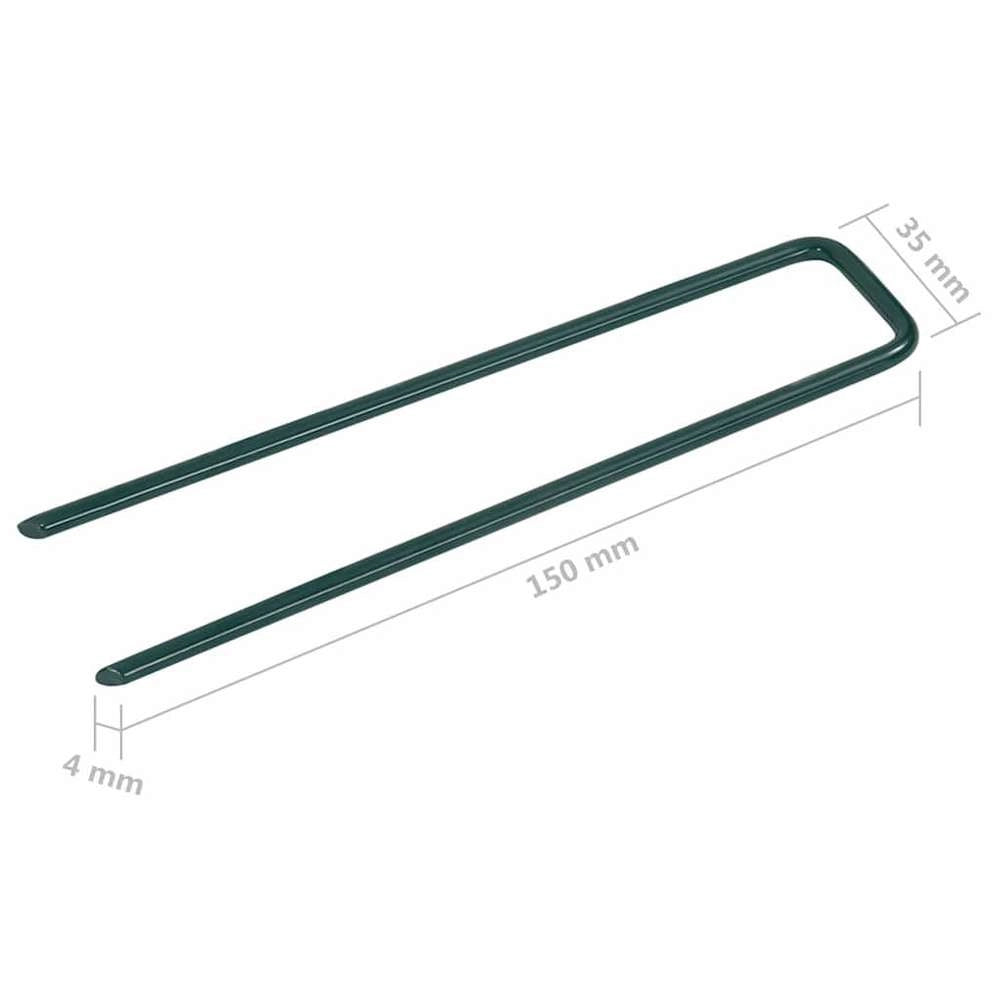 Artificial Turf Nails, 20 Pieces, U-shaped Iron