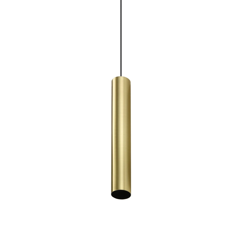 Lampada A Sospensione LOOK Ottone Dimmerabile Altezza Regolabile Ideal Lux