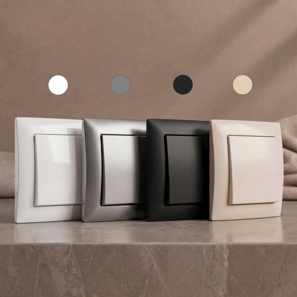 Interruttore Singolo Oste Jnh006-w Beige