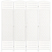 Paravento Pieghevole a 4 Ante ¨C zephmum ¨C 160x170 cm Bianco