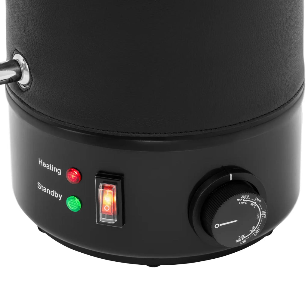 Scaldacera per candele elettrico 6,5 l 1500 W acciaio inox nero 14_0008669