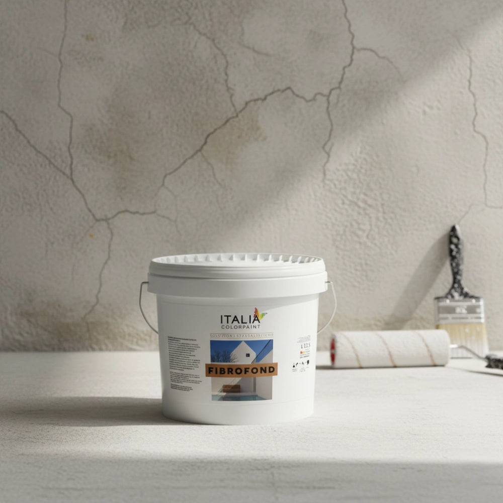 Fibrofond m coprente consolidante esterni alta traspirazione bianco *** formato 12.5 lt, confezione 1