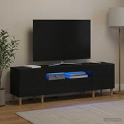 Mobile TV LED DELFT 153 x 35 x 43 cm Nero Legno ingegnerizzato 897126