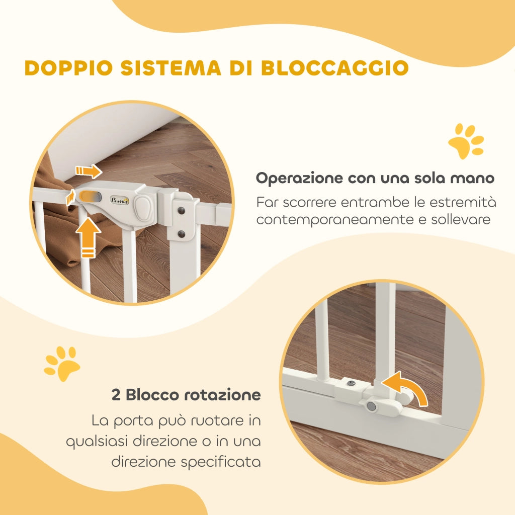Appendiabiti per Cani Regolabile ¨C Minimal ¨C Bianco 72 cm