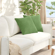 Cuscini da Divano 2 pcs Verde chiaro 45 x 45 cm 42013931