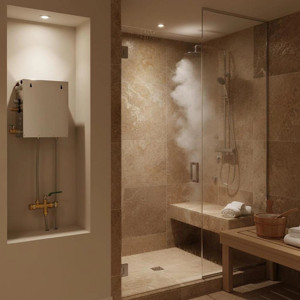 6 KW Steam Generator For Shower, Sauna, Bathroom, Home Spa