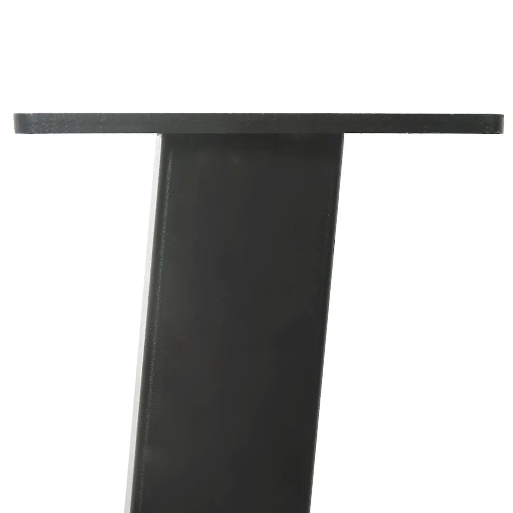 Pieds de table console 4 pièces Anthracite 72 cm Acier