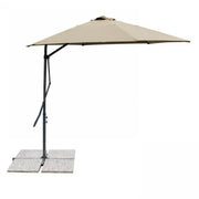OMBRELLONE ZENITH TORTORA P/L 2 X 3