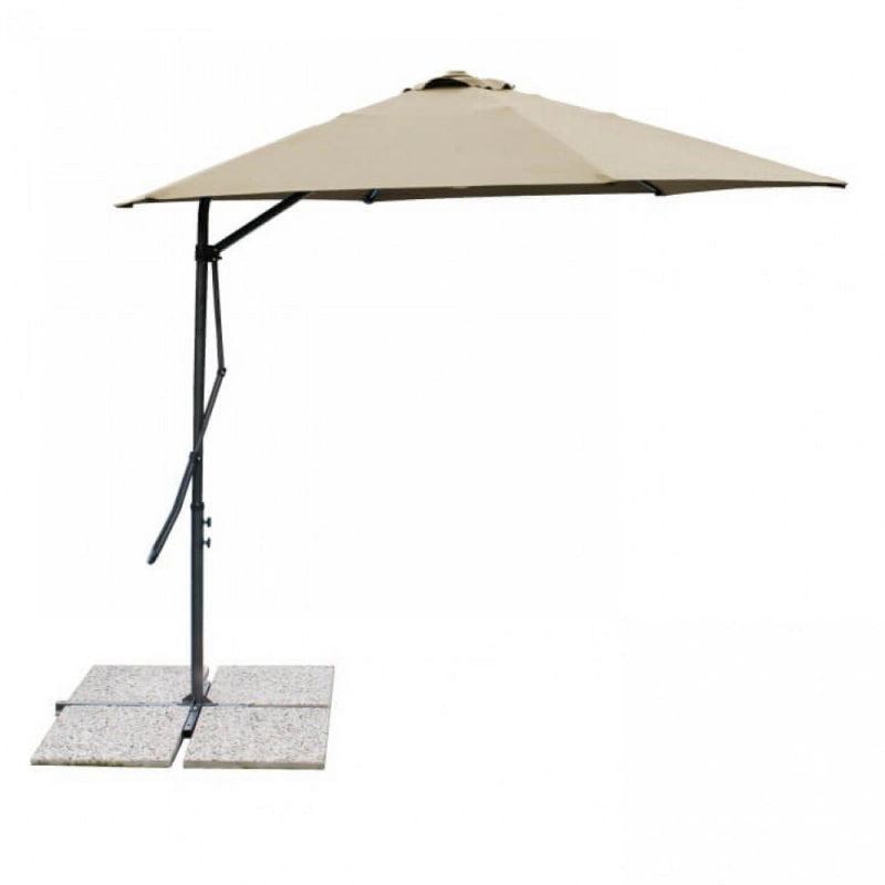 OMBRELLONE ZENITH TORTORA P/L 2 X 3