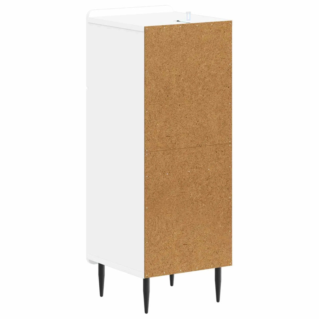 Mobiletto da Bagno HAARLEM Bianco 30 x 31 x 80 cm 896825